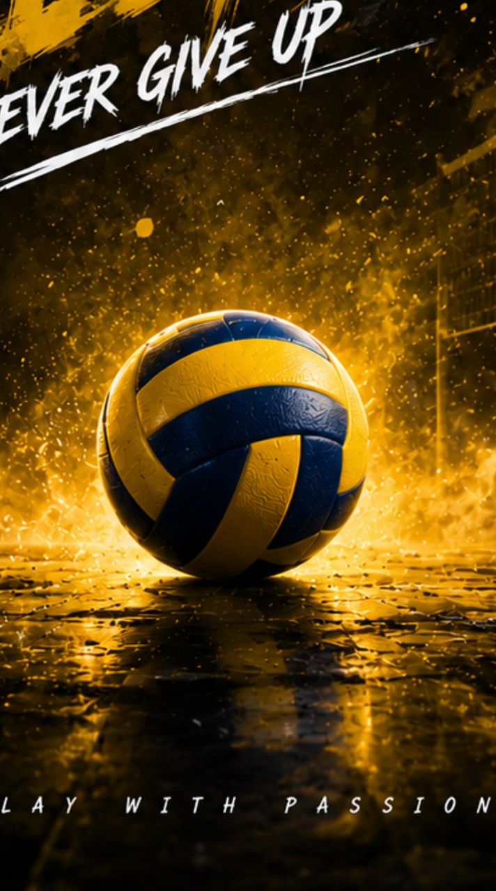 วอลเลย์บอลชาย-หญิงสีเหลือง