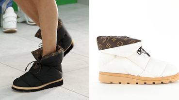LV短靴推薦這雙！「枕頭鞋」造型IG洗版，下雨下雪一鞋搞定