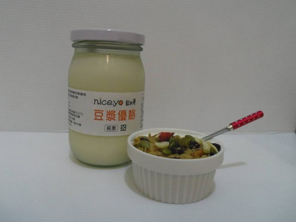 【耐斯優優格】無糖豆漿優格家庭號450cc