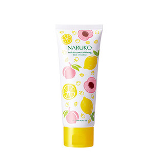 果粒酵素去角質冰沙Fruit Enzyme Exfoliating Skin Smoothie①雙重拋光 軟硬兼施雙重去角質配方化學性去角質 - 魚子檸檬萃取含天然果酸，可溫和促進肌膚更新，搭配蛋白脢