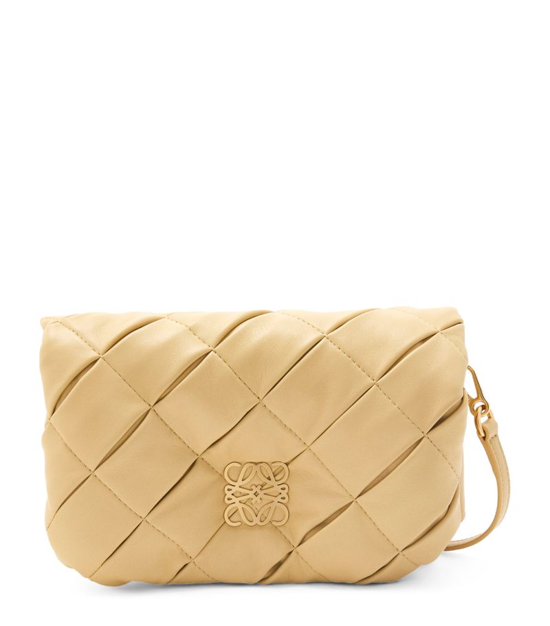 Loewe Goya Pleated Puffer Shoulder Bag