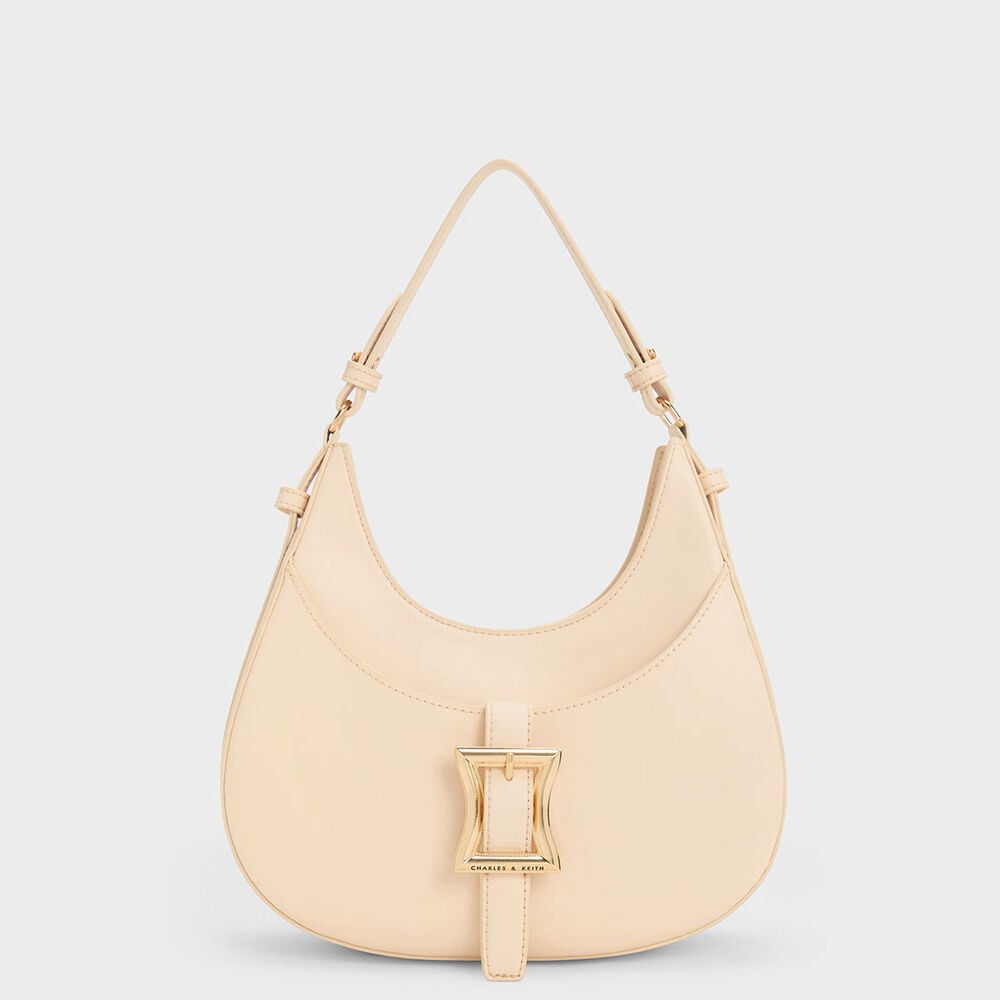 Xanthe 金屬釦彎月包