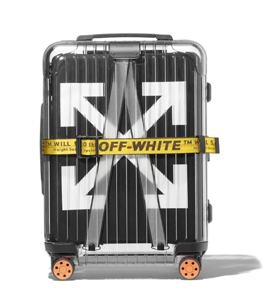 德國OFF-WHITE™ X RIMOWA CARRY-ON SUITCASE 透明 行李箱 聯名 (可面交自取)【德潮購】