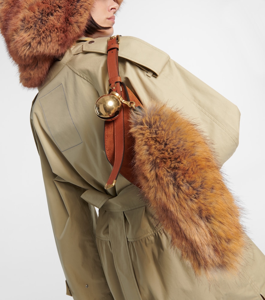 Burberry Faux-fur bag charm