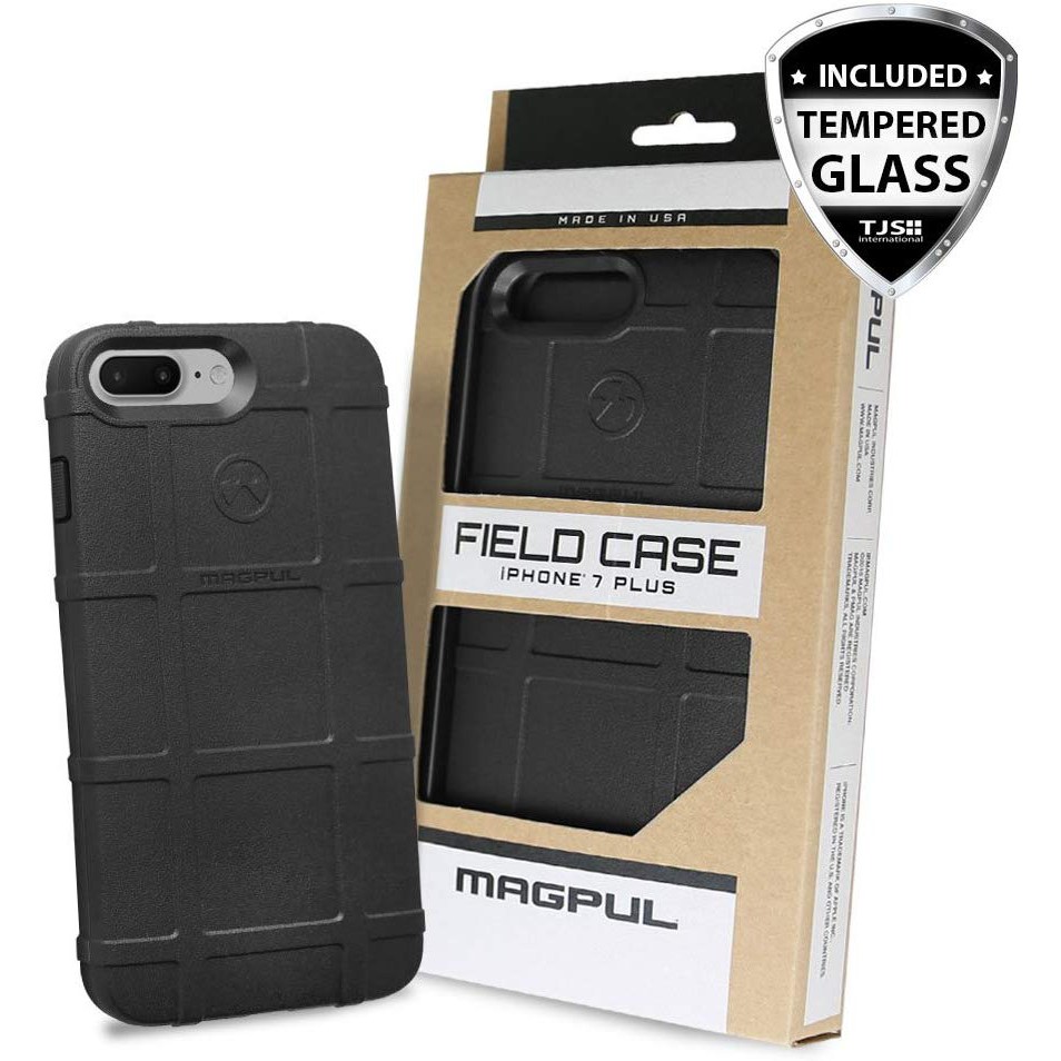 Compact design adds minimal bulk to the phoneTextured surface and PMAG-style ribs for added grip yet