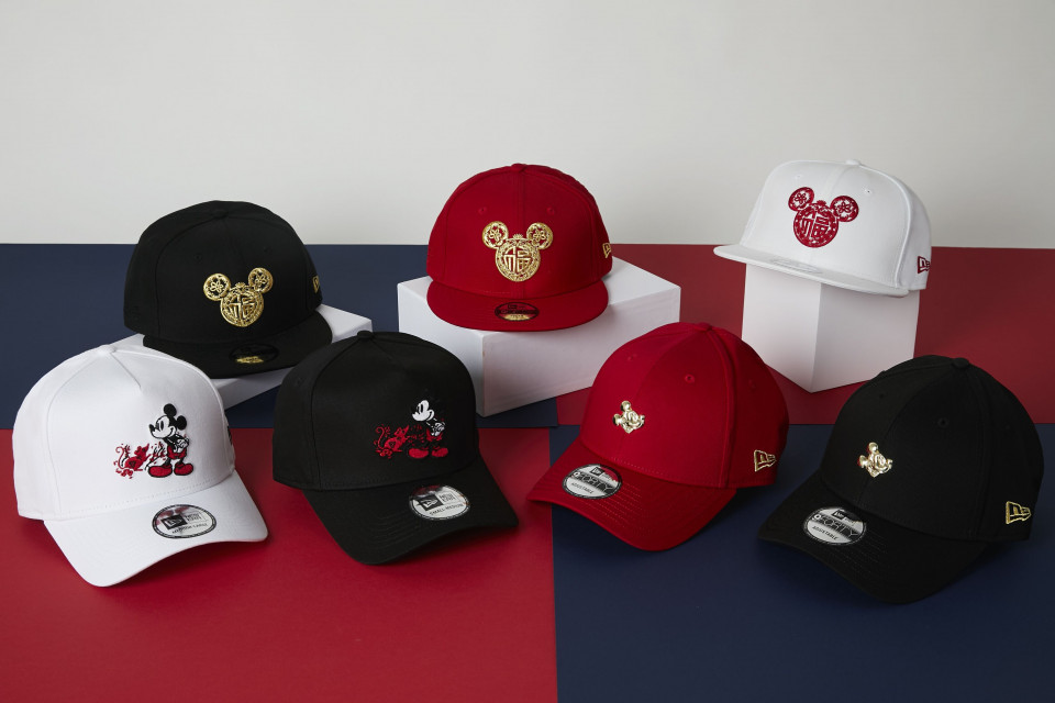 New Era X 米奇「MICKEY MOUSE CNY」童950生肖系列 - 米奇（紅），NT$1,280