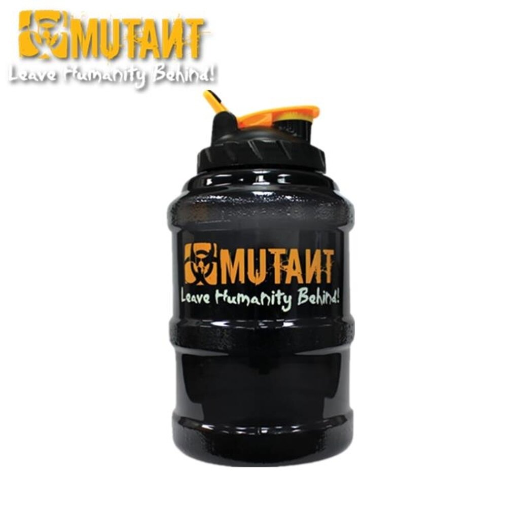 自動攪 鐵血魔獸黑魂魔力桶運動大水壺加拿大MUTANT健身水桶2.5L啞鈴肌肉