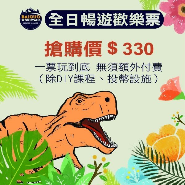 全日暢遊單人優惠票