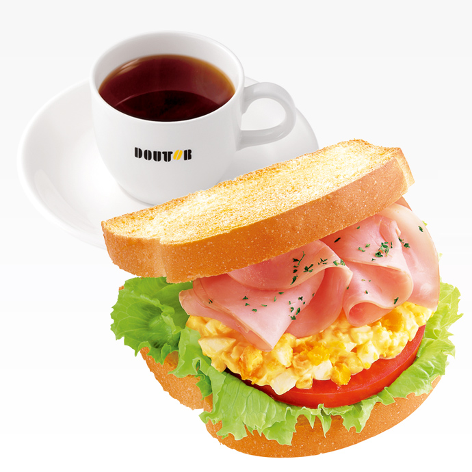日本 早餐吃什麼？ DOUTOR