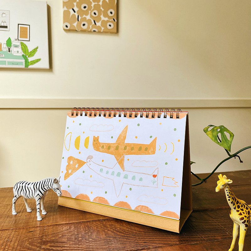 馬卡龍腳趾 2023桌曆