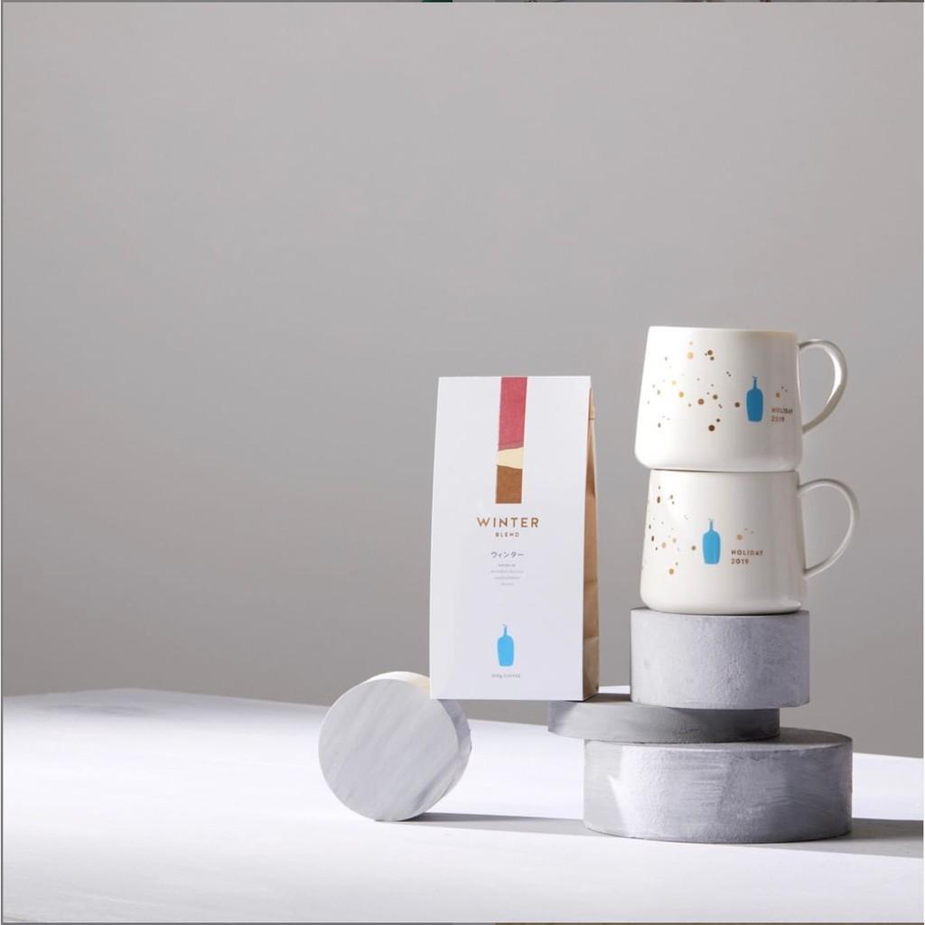 現貨到。點點選物 ╳ BLUE BOTTLE COFFEE 2019 HOLIDAY 金箔馬克杯