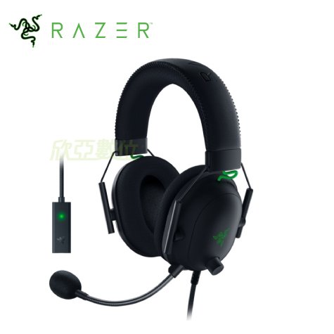 •Razer™ TriForce 鈦金屬 50mm 驅動單體：展現高階音效 •搭載 USB 音效卡的 Razer™ HyperClear 心型指向麥克風：提供強化的語音收音品質與進階麥克風控制能力 •