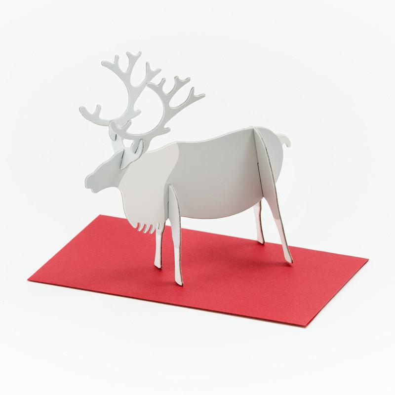 立體卡片 Reindeer/Standing Message Card