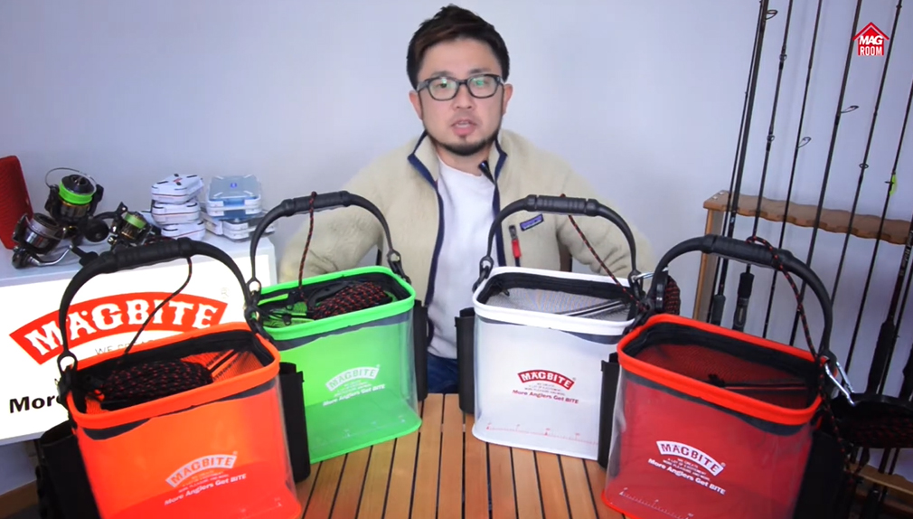 魚が見えて超多機能 楽しくワクワクできる魚入れ 水汲みバケツ