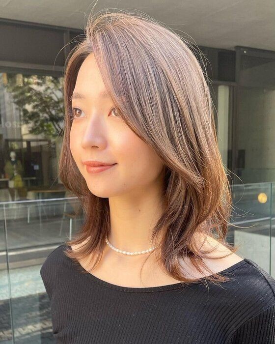 ぽっちゃり40代に似合う髪型34選 23最新 小顔効果もバッチリなヘアスタイル サンキュ