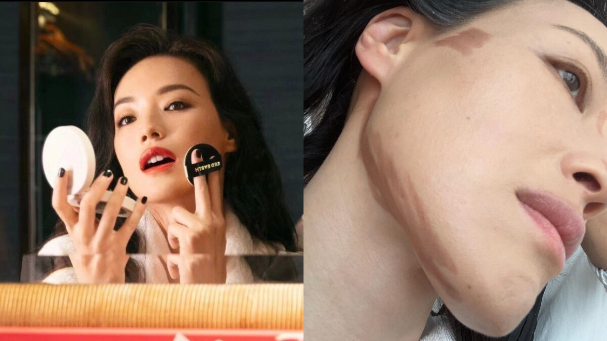 兩筆解決高顴骨困擾！女神舒淇化妝強調「下顎線」，「雙Ｃ修容法」視覺秒瘦成小臉