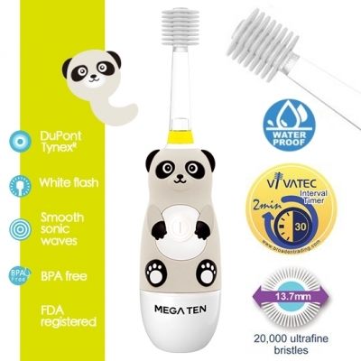 溫和聲波 深入徹底清潔齒縫n確實輔助潔牙及牙齒保健n全球獨創360度全方位刷頭