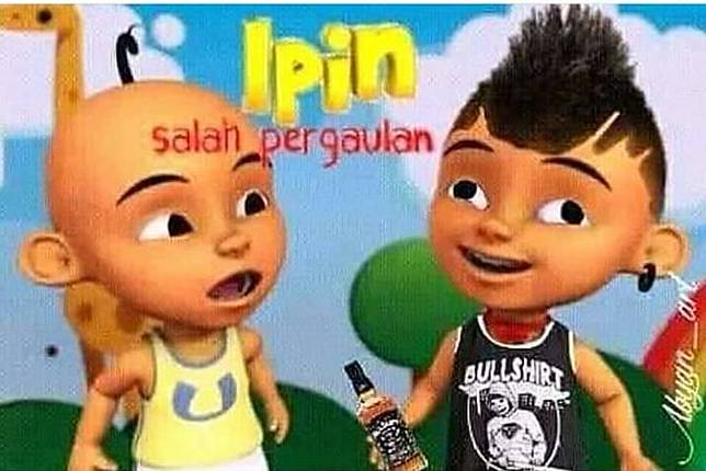 12 Meme Lucu Upin Ipin Punya Rambut Ini Bikin Senyum Geli Brilio Net Line Today