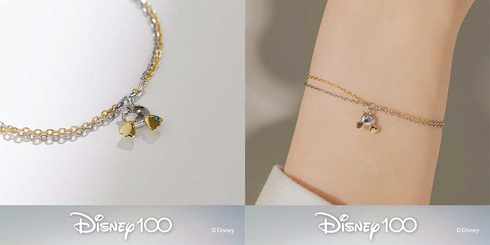 Disney 100th｜V Class®唐老鴨 ‧ 純銀手鍊