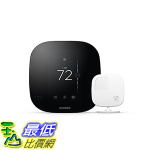 [美國直購] ecobee3 Smarter Thermostat with Remote Sensor， 2nd Generation 適 Amazon Alexa /Echo Dot