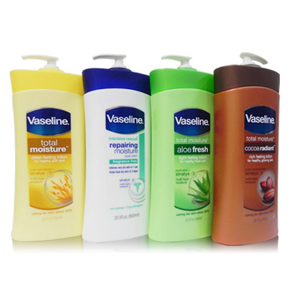 Vaseline 凡士林 保濕身體乳液 600ML ☆巴黎草莓☆