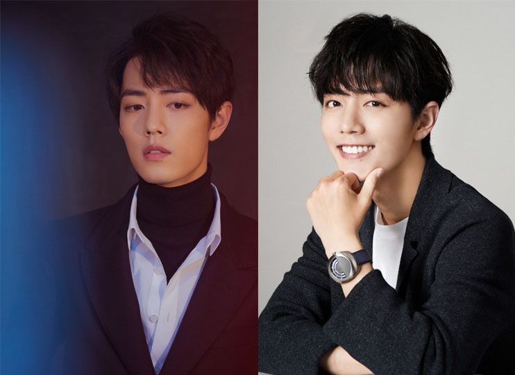 不管是留著長髮還是束起頭髮，肖戰的古裝造型幾乎都會露出高高的額頭，肖戰出席活動時則多半會留瀏海。