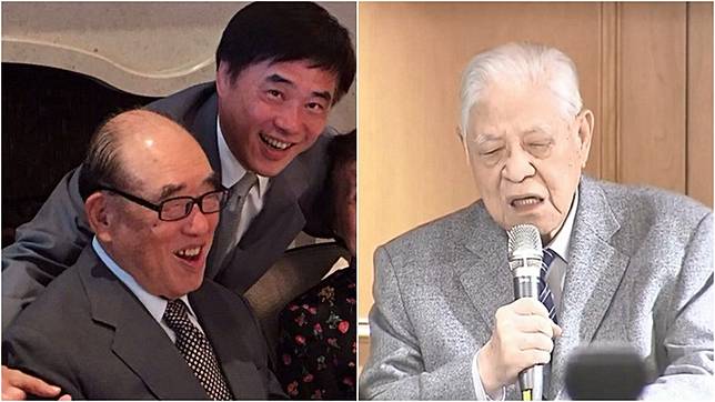 高齡101歲的前行政院長郝柏村(左)與98歲的前總統李登輝(右)，目前都因病入院治療中。(圖／翻攝自郝龍斌臉書、TVBS資料畫面)