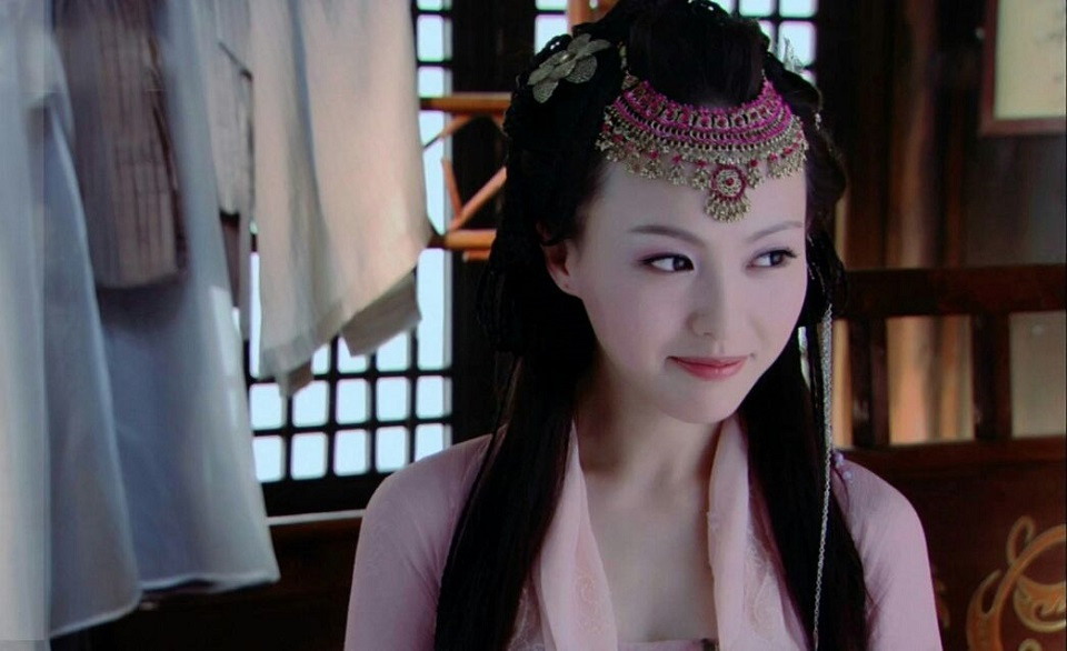 古裝劇同款「異域美女」造型6：唐嫣 飾演《仙劍奇俠傳三》紫萱