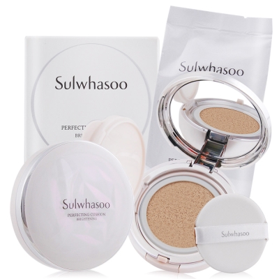 Sulwhasoo雪花秀 無瑕光感氣墊粉霜SPF50+PA+++15gX2多色可選