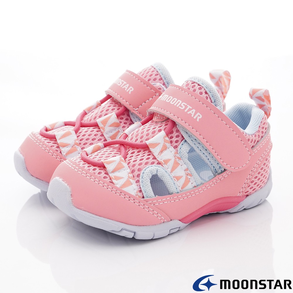 -腳尖寬鬆-在腳尖處保留適當空間，不壓迫腳趾讓腳趾自由伸展-箱型後套-支撐兒童柔軟易變形的腳部-機能杯型鞋墊-軟式彎曲-Hard Shank-天然兒茶素-耐磨大底材質：科技網布/杯型足弓中底/科技耐磨