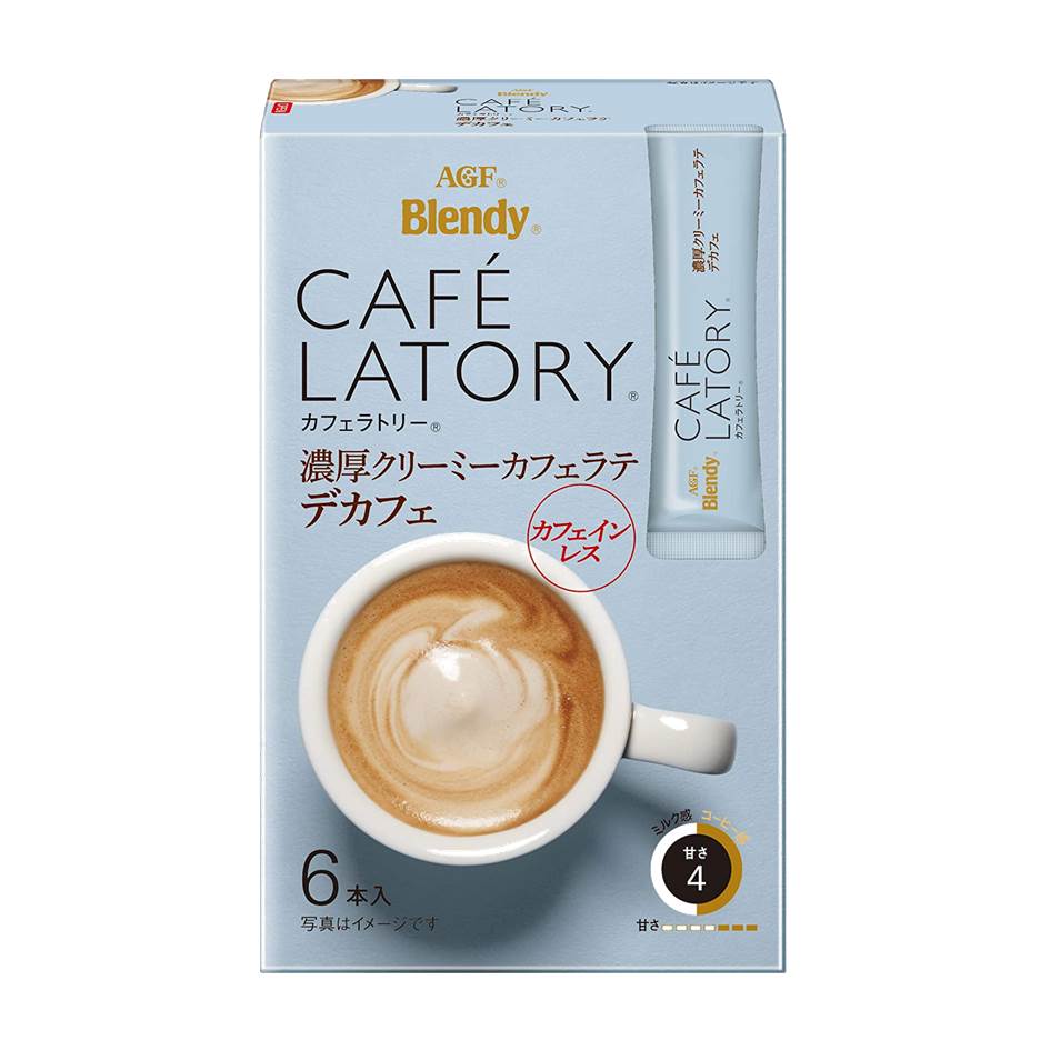 日本原裝進口 知名品牌-AGF 香醇濃郁的拿鐵好滋味 迷人香氣與風味的特級口感 即沖即飲，簡單方便