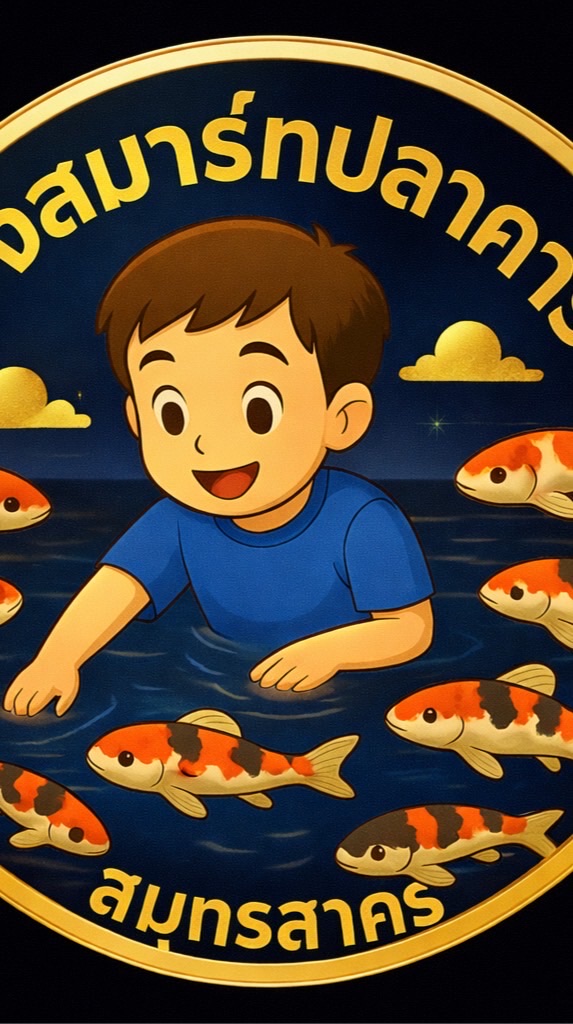 Smart Koi น้องสมาร์ท ปลาคาร์ฟ สมุทรสาคร