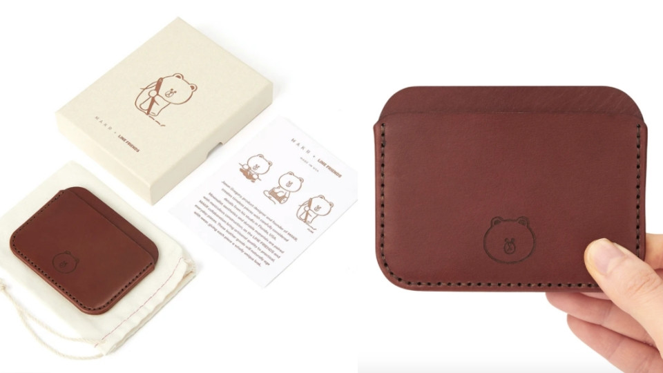 MAKR×LINE FRIENDS熊大票卡夾