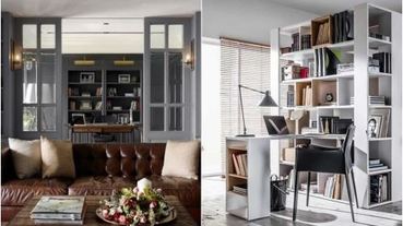 10 款特色書房一覽 ! 不只氛圍超讚，還兼具多功能設計 !