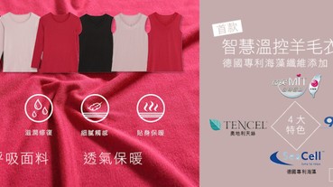 忽冷忽熱的天氣如何穿衣服顯瘦又保暖？小編新發現超保暖的全新自動溫控羊毛衣！