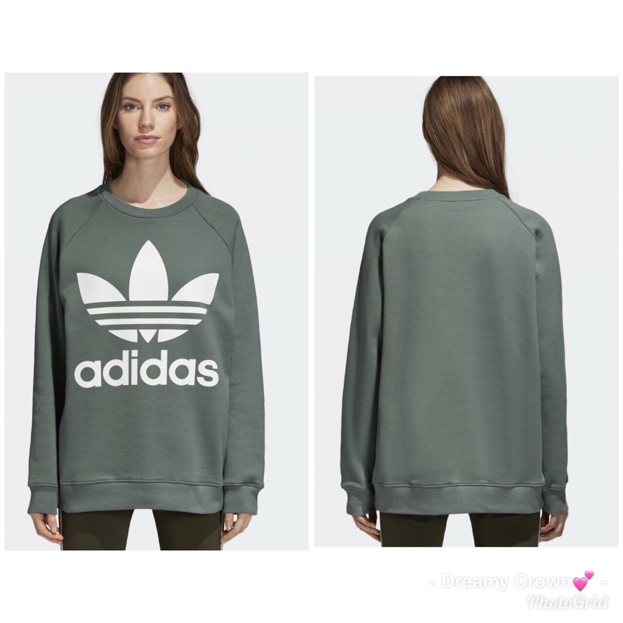 ADIDAS OVERSIZED SWEATSHIRT adicolor 女款