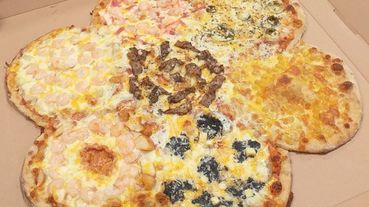 林太太手工石烤披薩(新莊店)~24吋披薩花/口味獨特好滋味