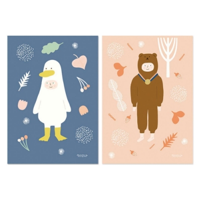 CBB 天馬行空裝飾海報組合包06