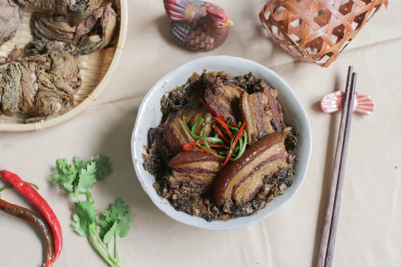 正宗苗栗客家庄四代傳承梅干扣肉