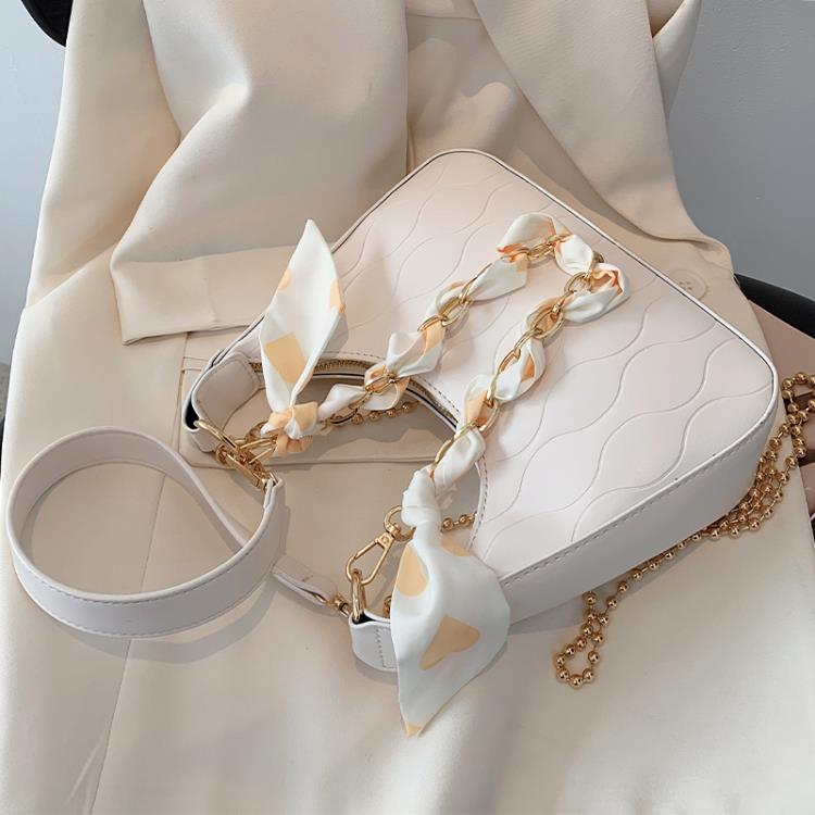 側背包 今年流行小包包女夏季2022新款時尚百搭斜挎鏈條包手提腋下小方包