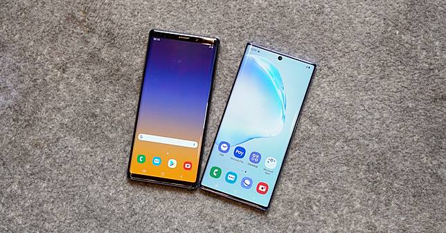 螢幕尺寸變大機身卻沒變厚重 三星galaxy Note10 與note9 實機比一比 Tnn滔新聞 Line Today