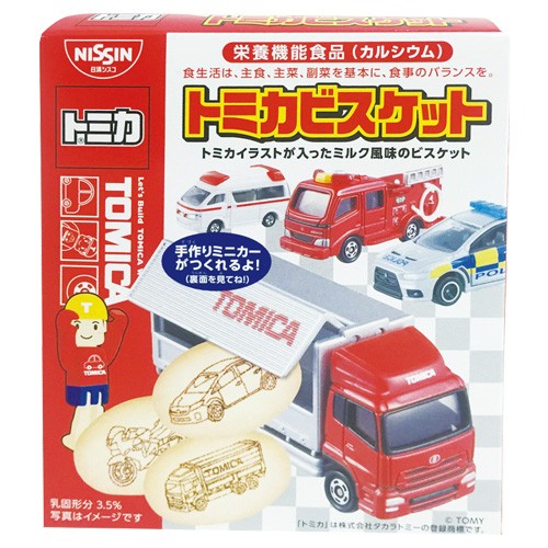 日清TOMICA汽車餅乾55g【愛買】