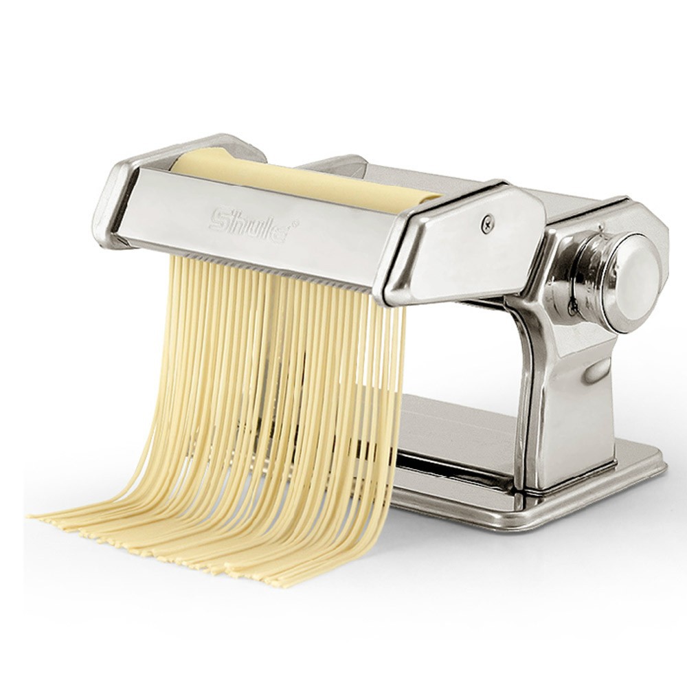 【PUSH】全430不鏽鋼壓麵機麵條機(附贈晾麵架及包餃子器)D21