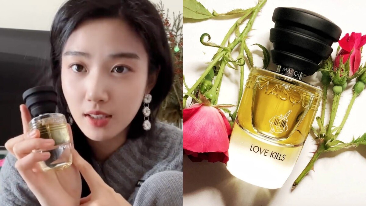 《雲之羽》盧昱曉愛用香水推薦1:Masque Milano Love Kills褪色玫瑰淡香精