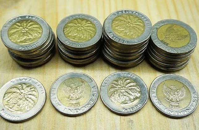 Wah, Koin Seribu Rupiah Gambar Kelapa Sawit Ini Dijual dengan Harga Jutaan!