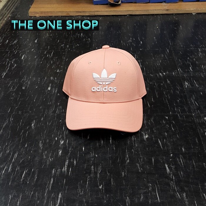 Adidas TREFOIL CAP 三葉草 老帽 帽子 鴨舌帽 棒球帽 經典 粉色 粉紅色 DV0173