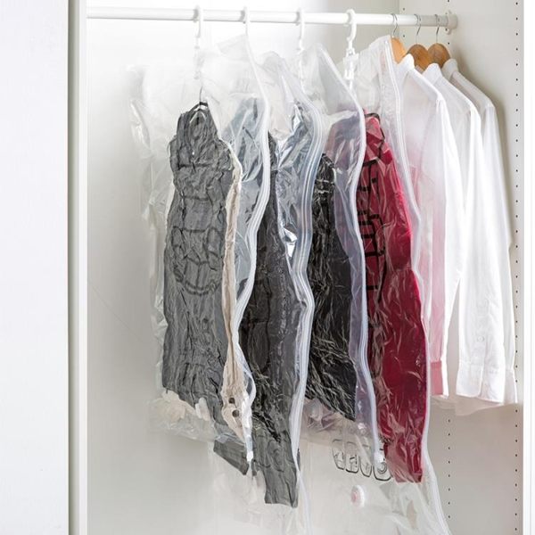 店長推薦掛式被子羽絨服壓縮袋整理袋抽氣真空袋大號中號裝衣服衣物收納袋