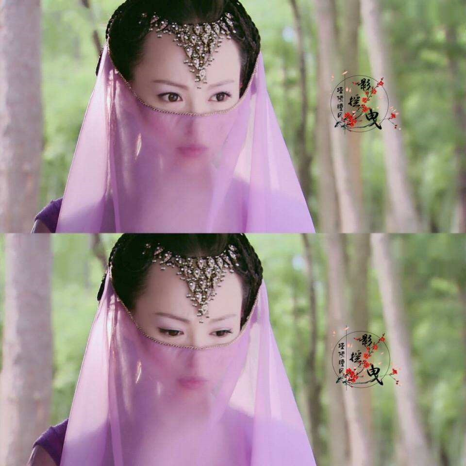 古裝劇同款「異域美女」造型6：唐嫣 飾演《仙劍奇俠傳三》紫萱