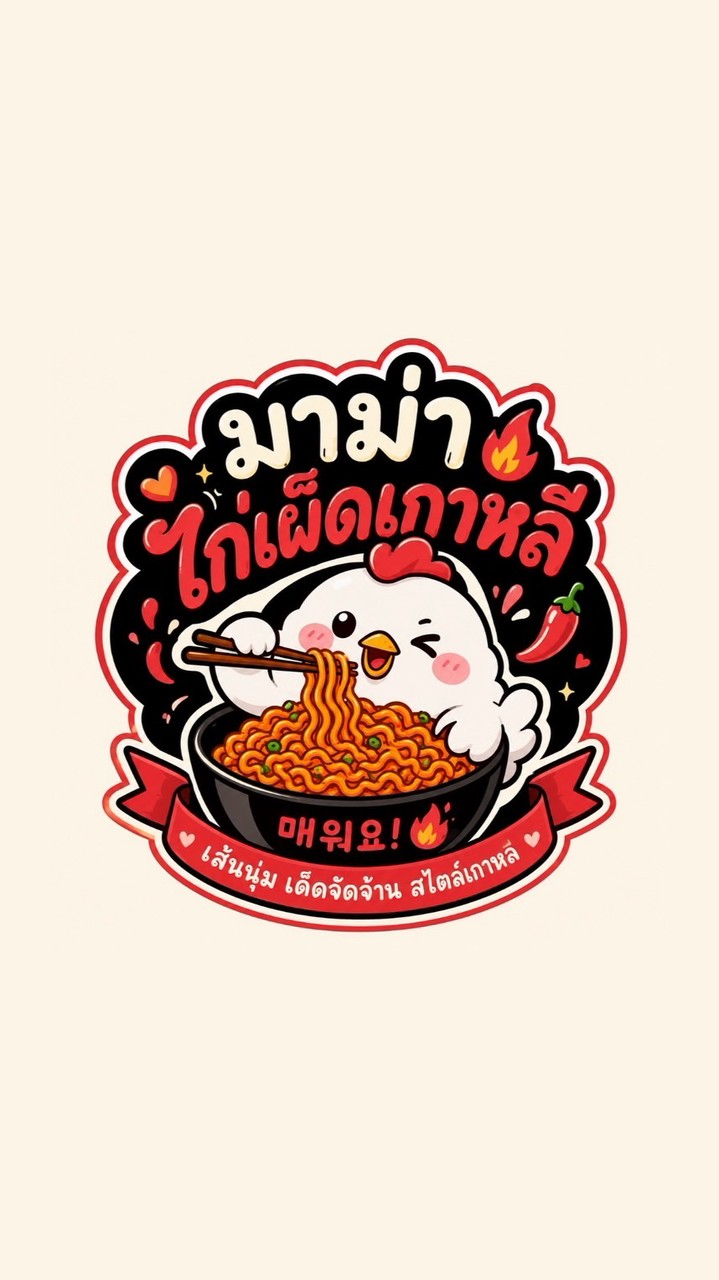 มาม่าไก่เผ็ดเกาหลี