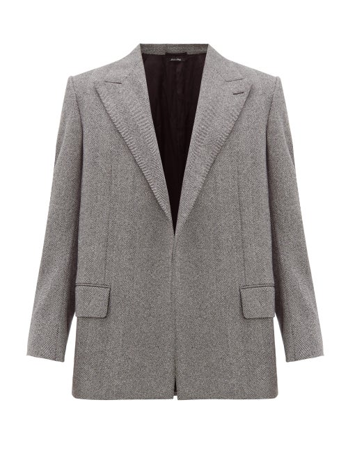 Dunhill - Featured on Dunhill's AW19 runway, this grey blazer demonstrates Mark Weston's ability to 